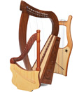 Celtic & Hebrew Harps